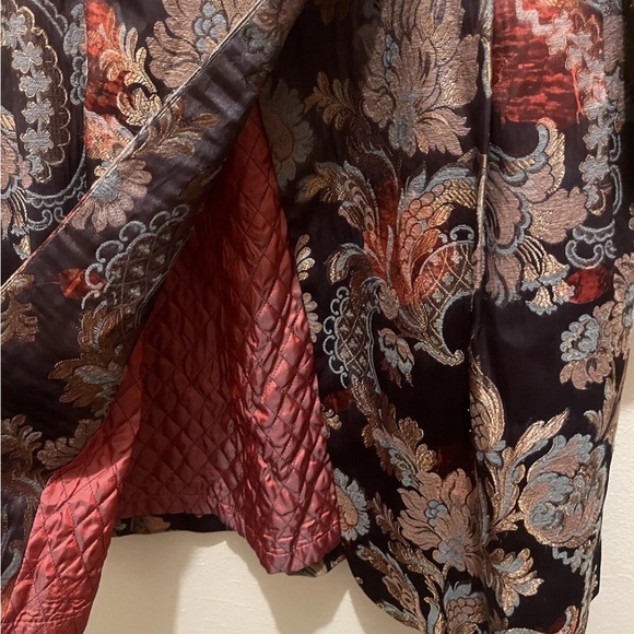 Nanette Lepore Violet Eyes Brocade Jacket Size 2 - Picture 6 of 10